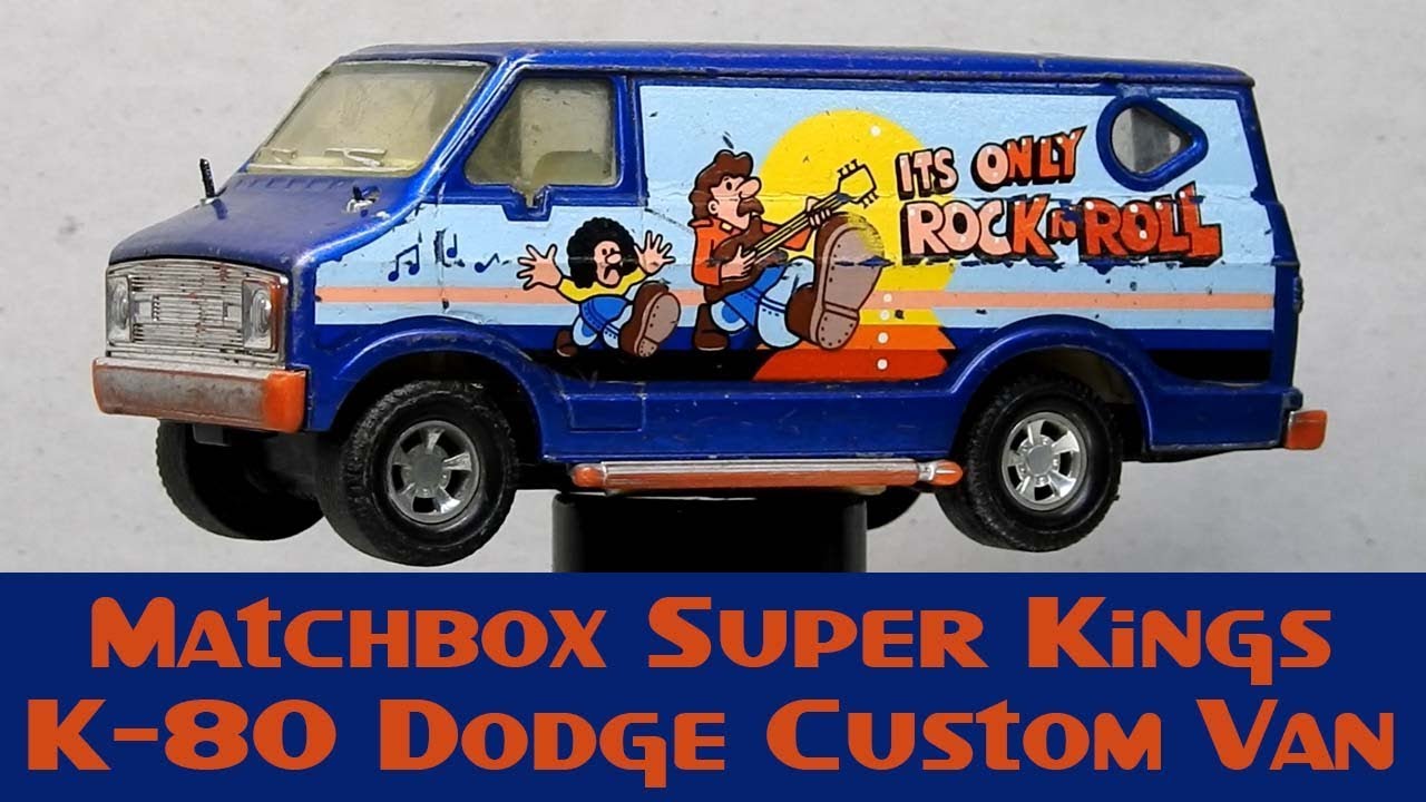 Matchbox Custom Super Kings K-80 Dodge Custom Van 'Hawkwind Rockers Van'