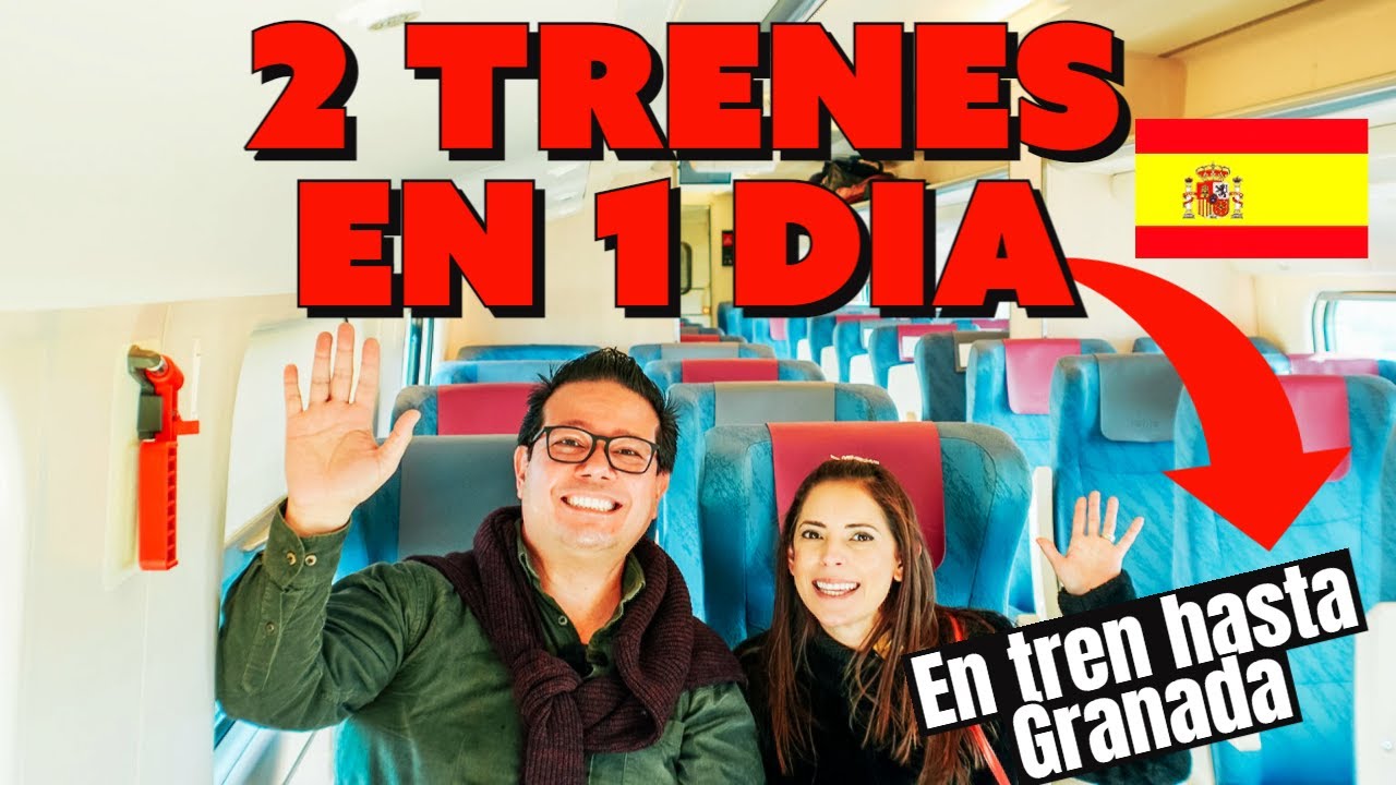 Así son los 🔴TRENES ESPAÑOLES (Malaga a Granada) Zorito y Doug