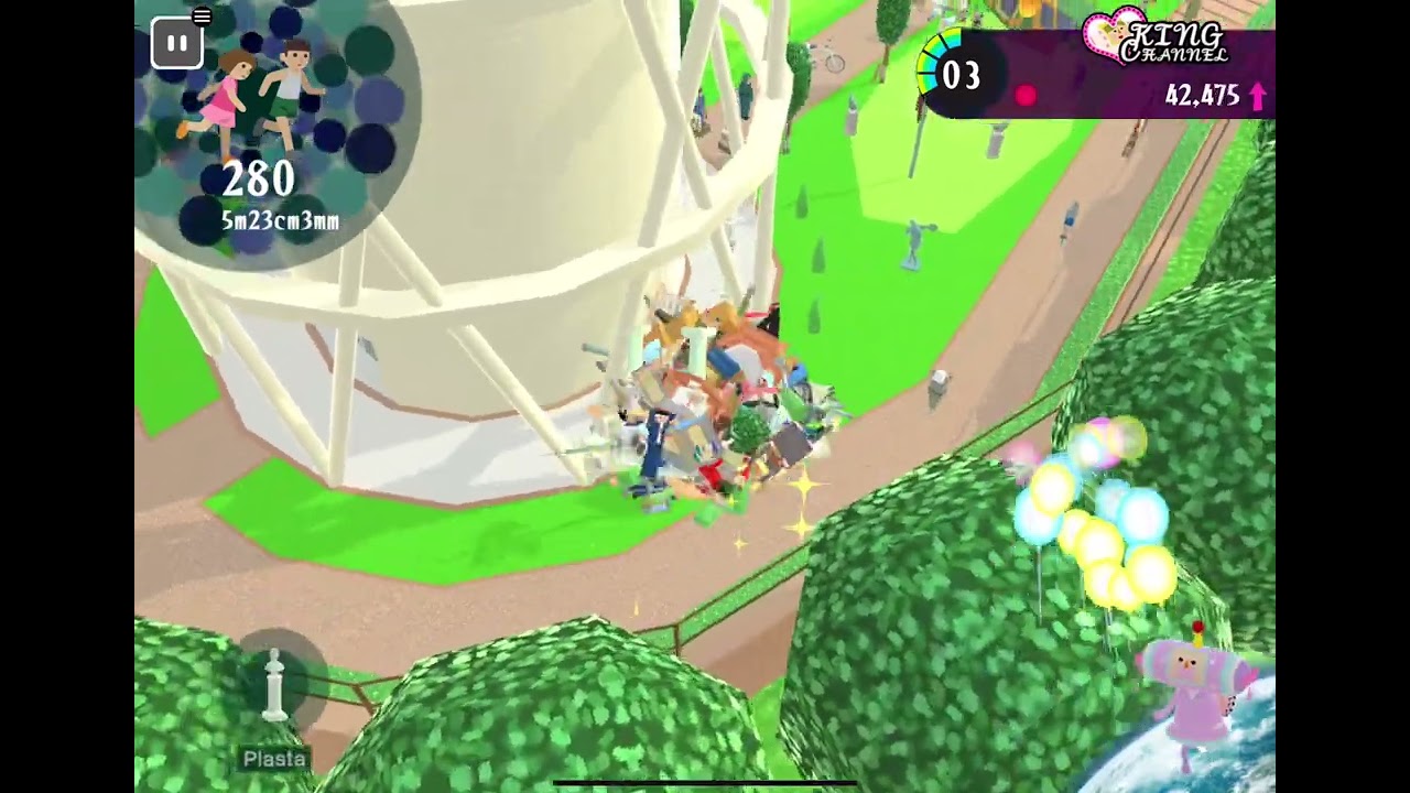 Katamari Damacy Rolling LIVE: “How to RUN for MAYOR~~ Step-by-Step” 5m75cm0mm