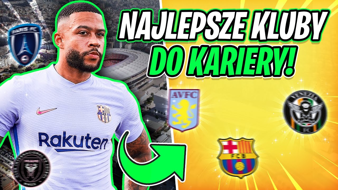 ⚽ NAJLEPSZE KLUBY DO KARIERY W FIFA 22! ⚽