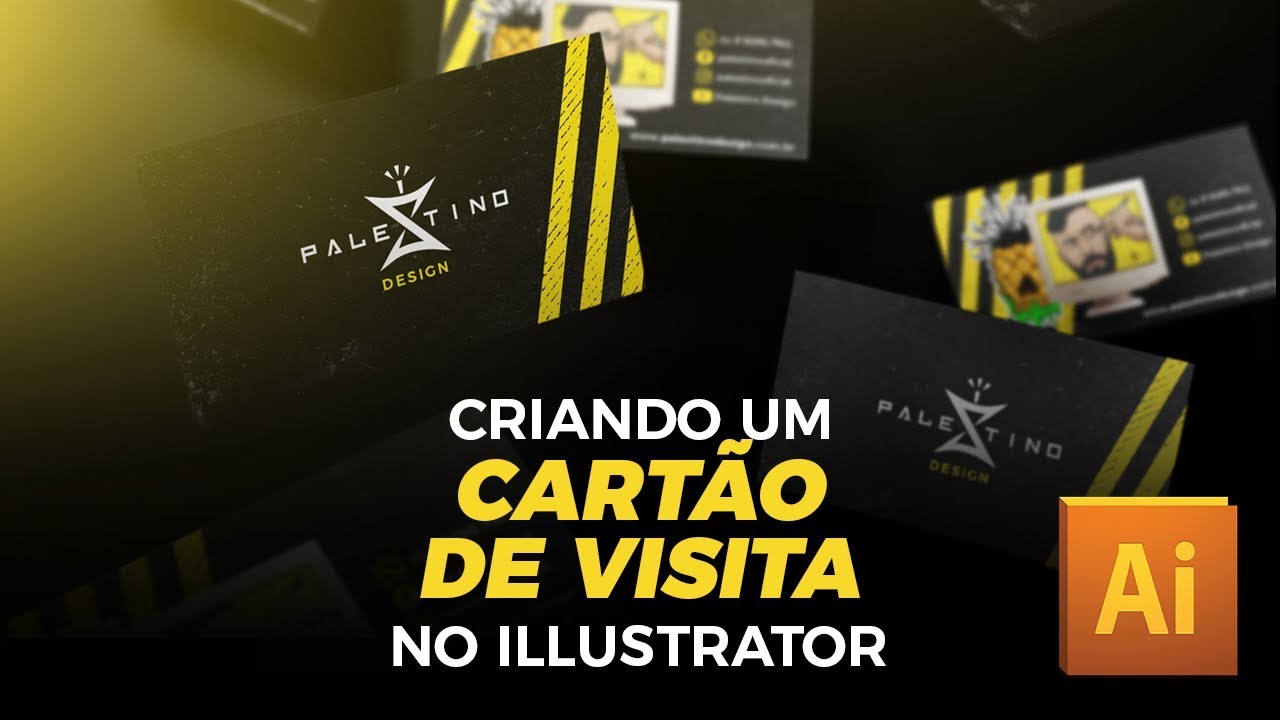 Criando um cartão de visita no Illustrator