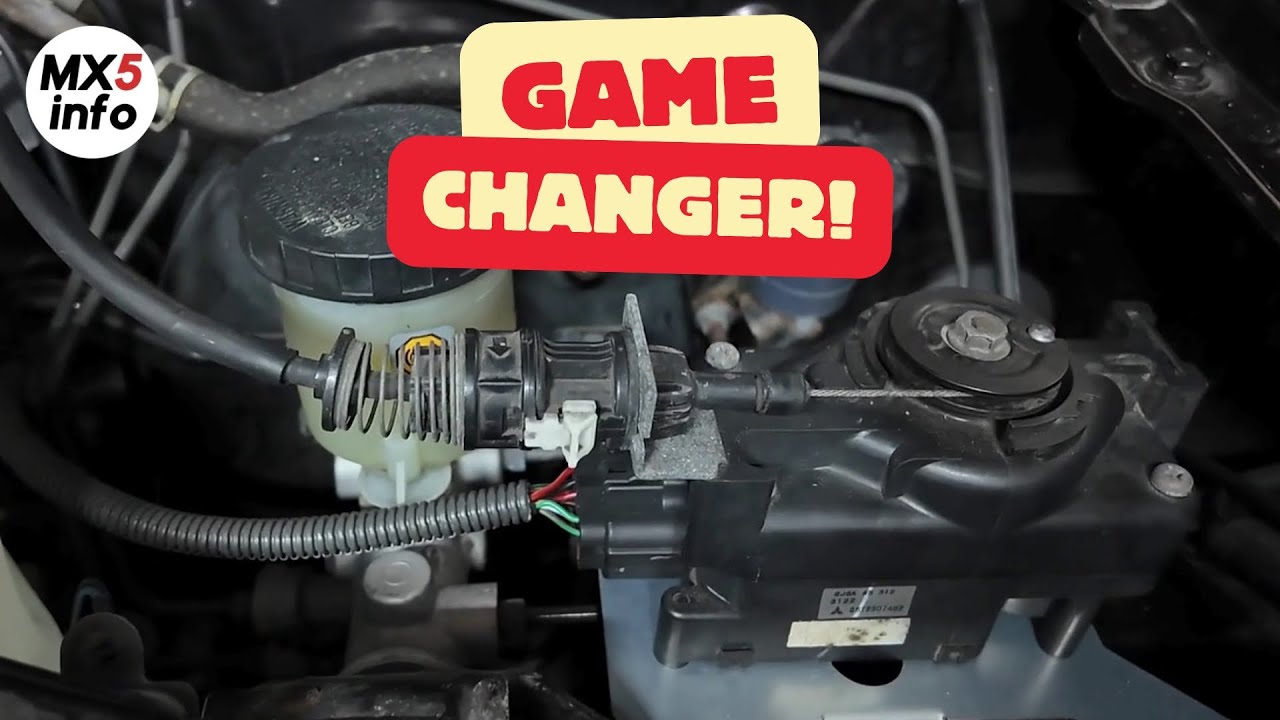 Installing the Mazda 6 cruise control system on my Miata NB2
