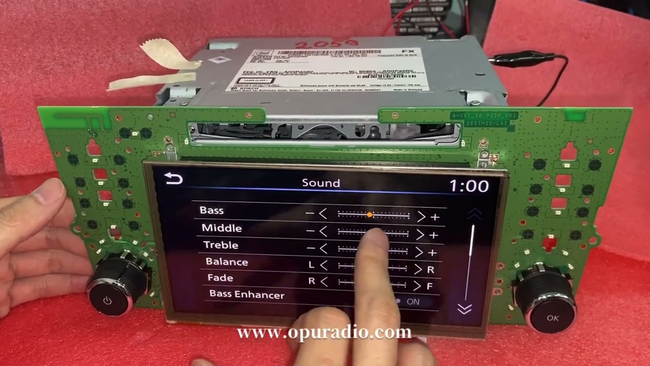 Touch Screen for LG Display LA070WVE SL01 2018 2019 Nissan Rogue Qashqai J11 Car Navigation BOSCH