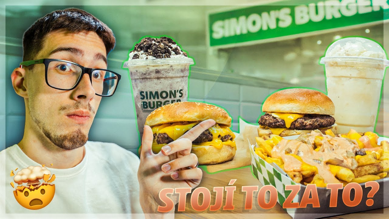 Ochutnal som 🍔Simon's Burger v Košiciach (OCHUTNÁVKA)