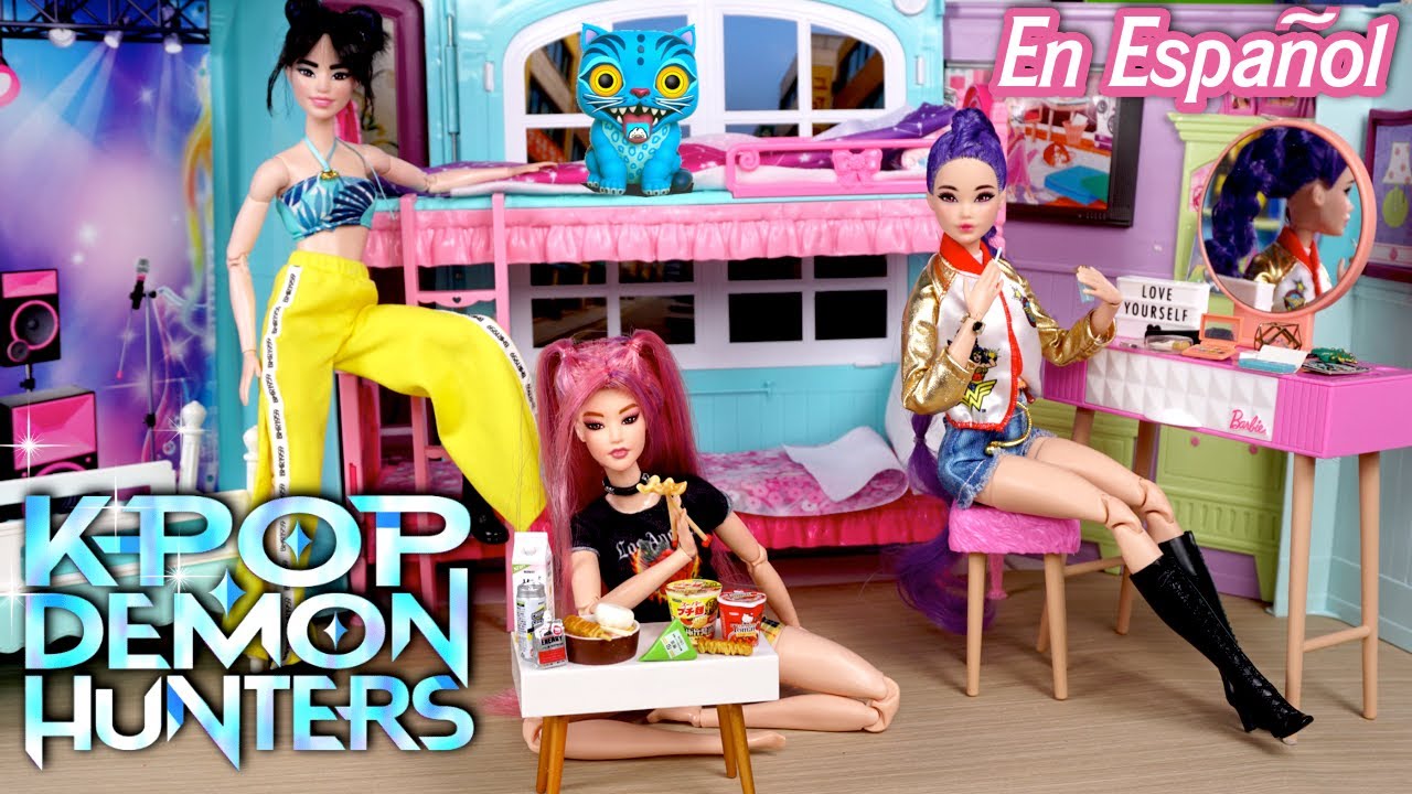 Las Guerreras Kpop Muñecas Rutina de Mañana