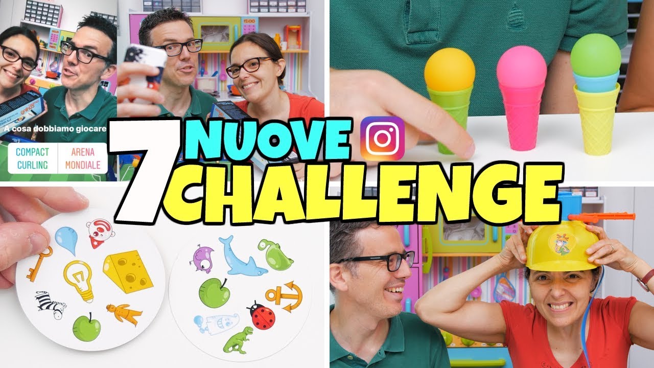 7 CHALLENGE IN 1: INSTAGRAM COMANDA ancora i nostri giochi