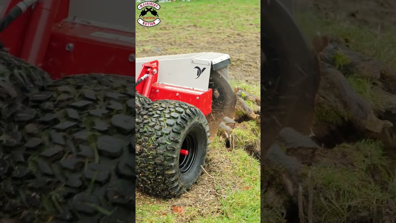 We test the Ventrac 4520 Stump Grinder!
