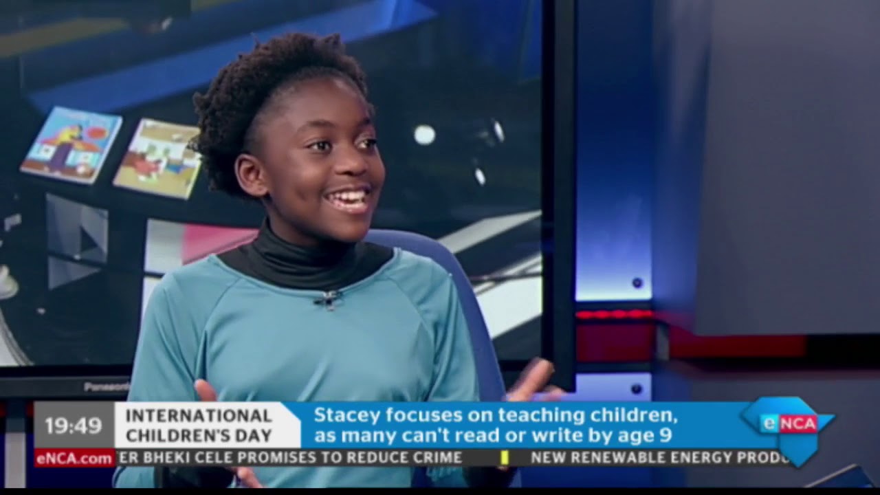 11-year-old published author on International Children's Day