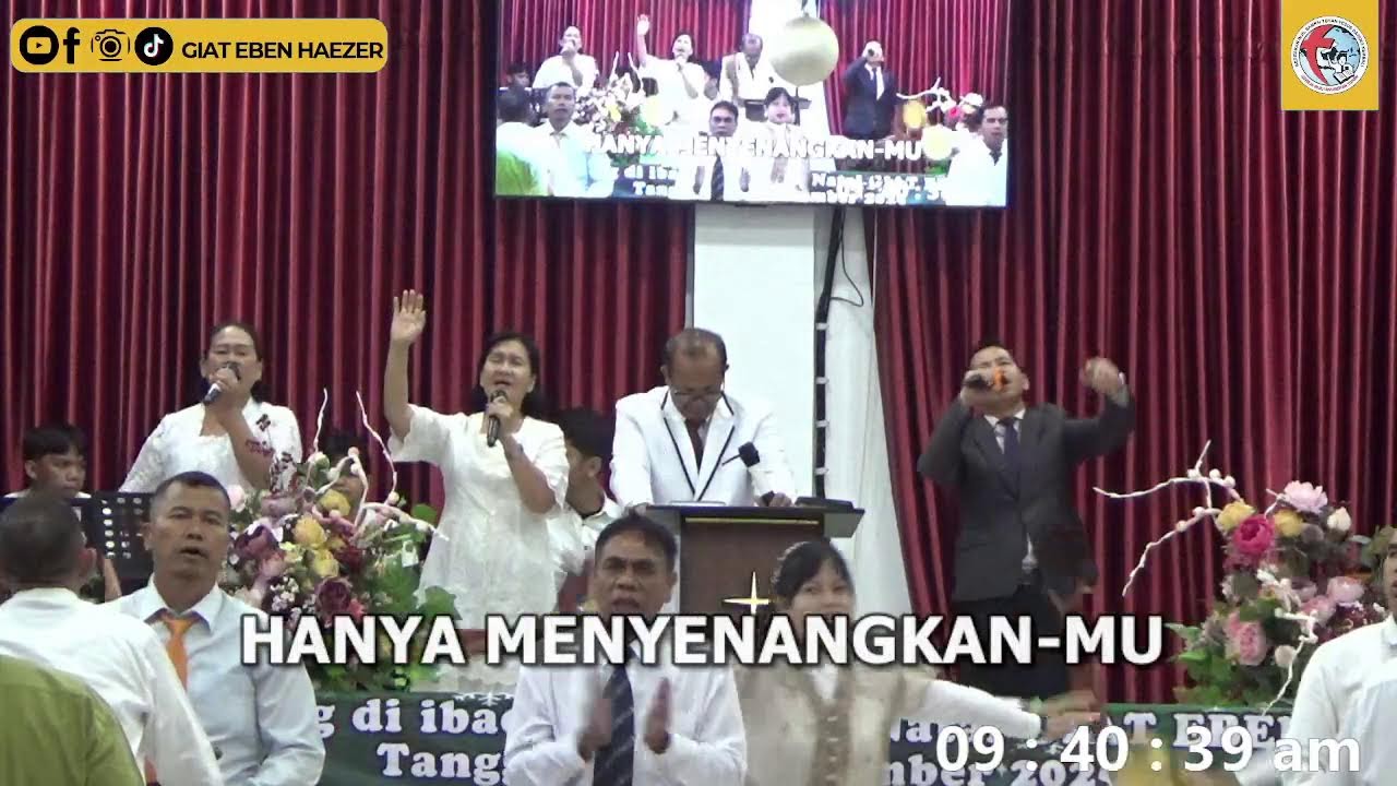 LIVE STREAMING IBADAH PERTAMA || 04 JANUARI 2026 GIAT EBEN-HAEZER ||
