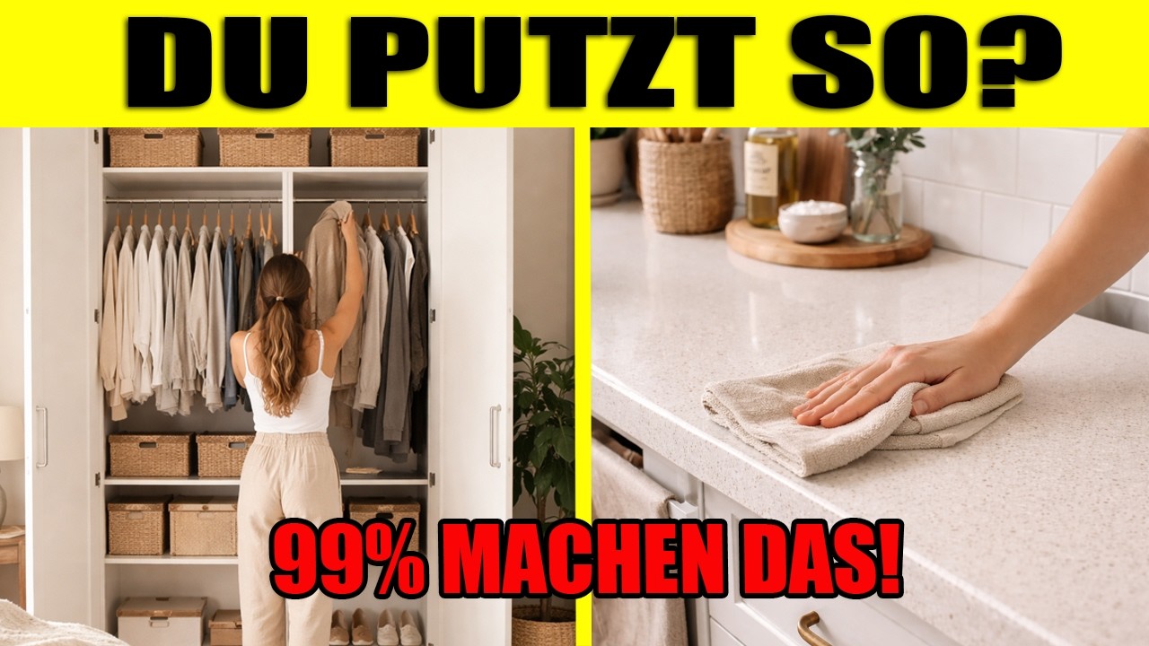 DU MACHST ES FALSCH: SIEH WIE ORGANISIERTE FRAUEN IHR ZUHAUSE SAUBER HALTEN!!