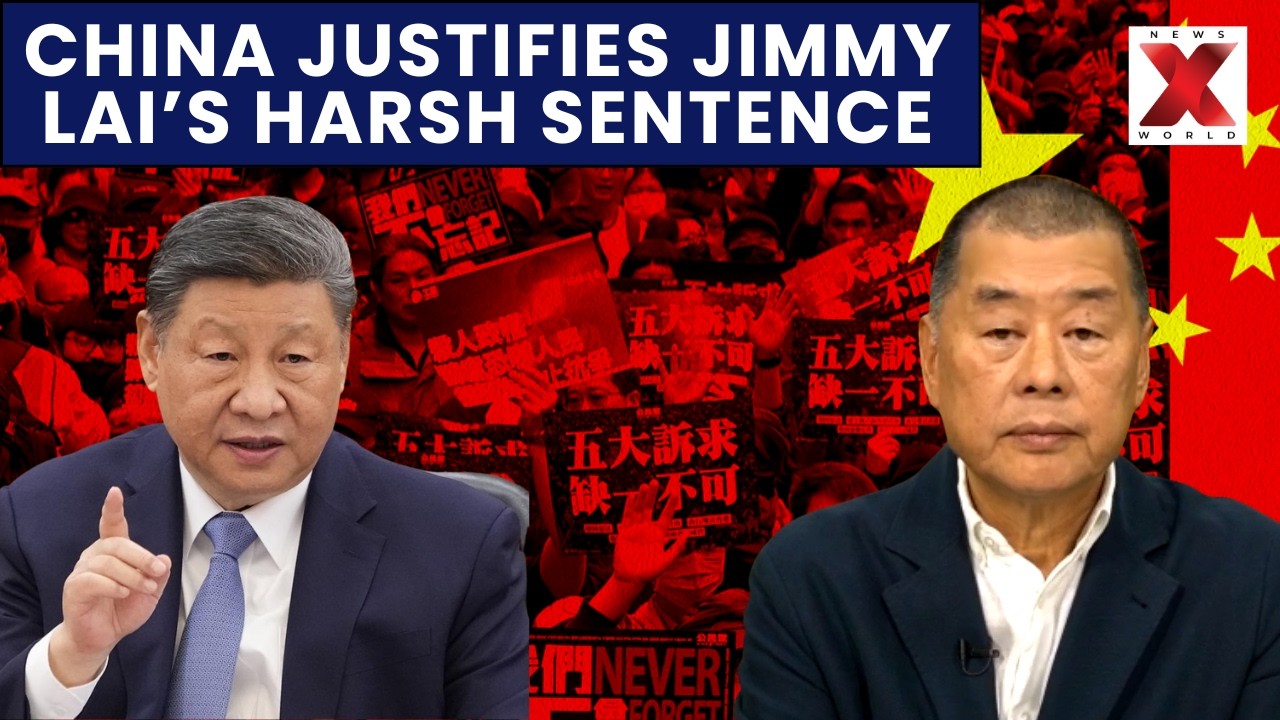 China Defends Jimmy Lai Sentence, Rejects Global Calls For Release | NewsX World