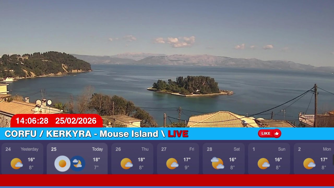 Corfu / Kerkyra, Greece LIVE