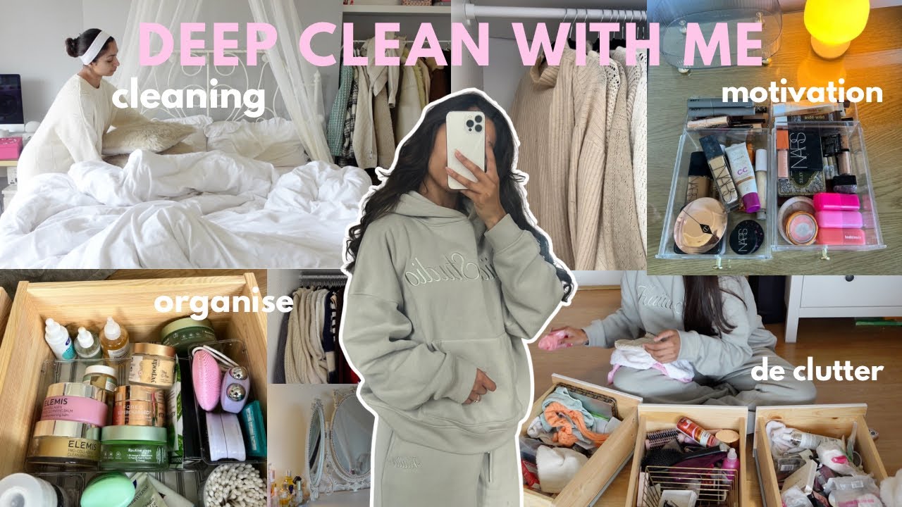 Productive vlog 🫧 DEEP CLEAN + DE CLUTTER with me
