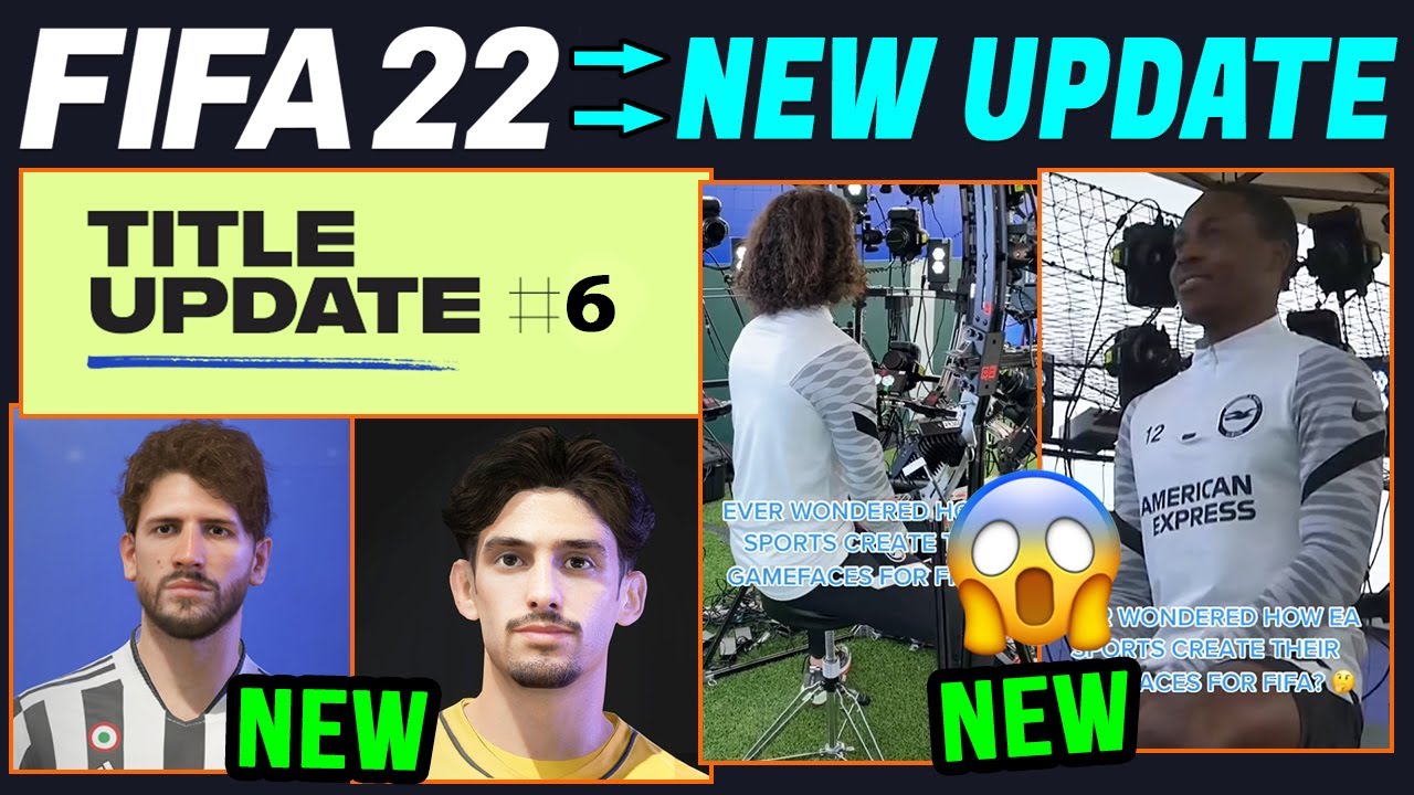 FIFA 22 NEWS | NEW CONFIRMED Face Scans & Many Added Real Faces in Title Update #6