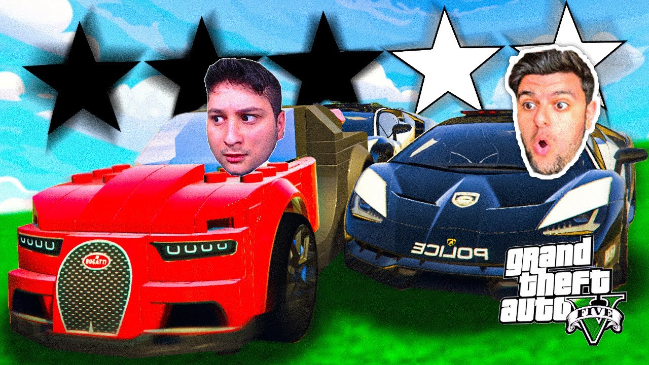 ვიპარავ LEGO მანქანას - გაექეცი პოლიციას GTA 5 ში!