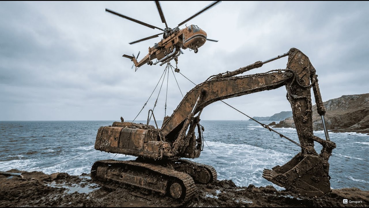 50 Years Deep in the Earth — Restoring a Buried Excavator to Service!