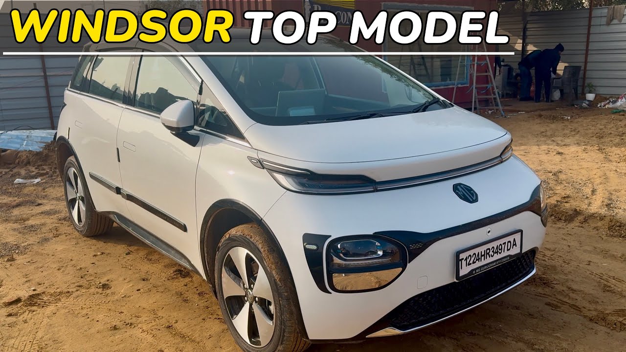 MG Windsor EV Essence 2025 | Top Model | White Colour | Walkaround | Interior | My Car Garage |