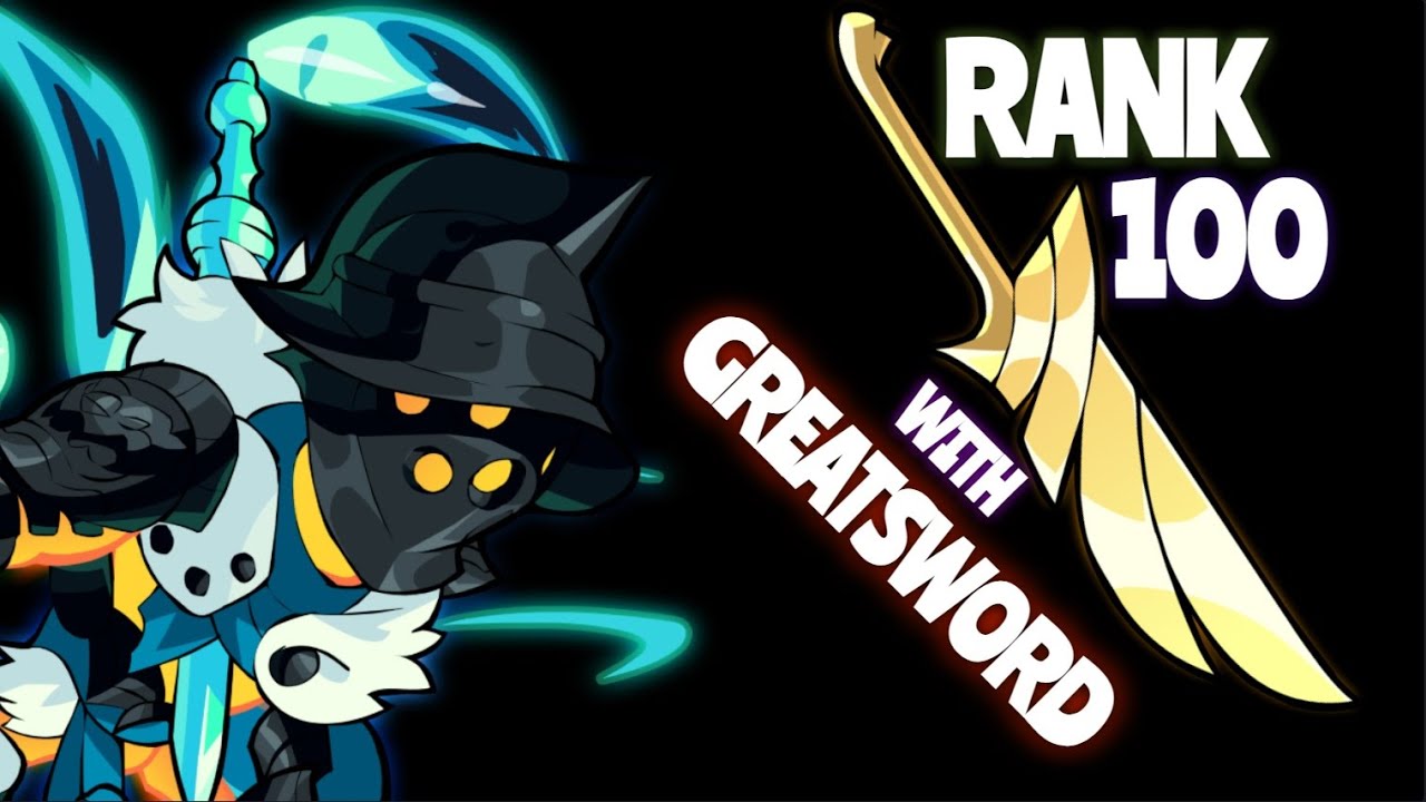 I Got Rank 100 With Greatsword | Ranked
