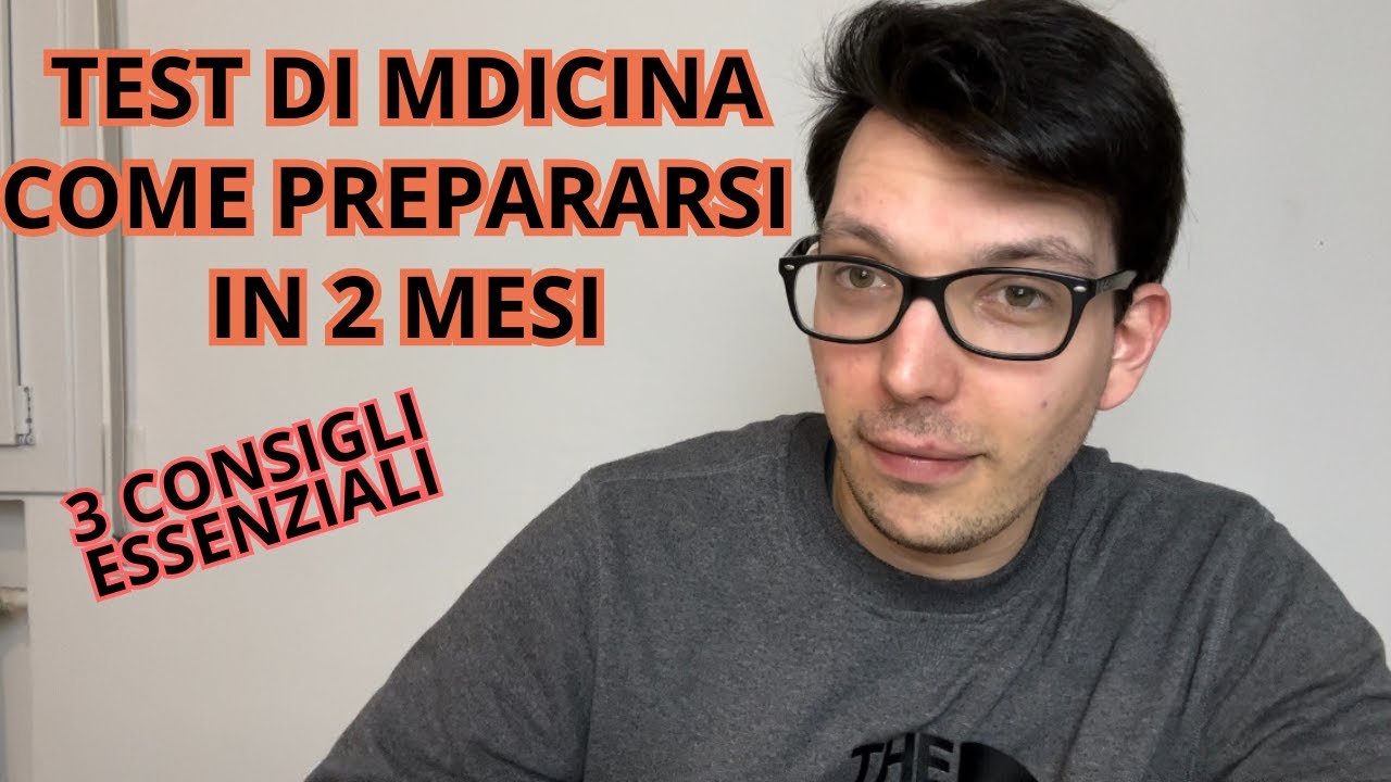COME PREPARARSI AL TEST DI MEDICINA IN 2 MESI || 3 CONSIGLI ESSENZIALI || med pages