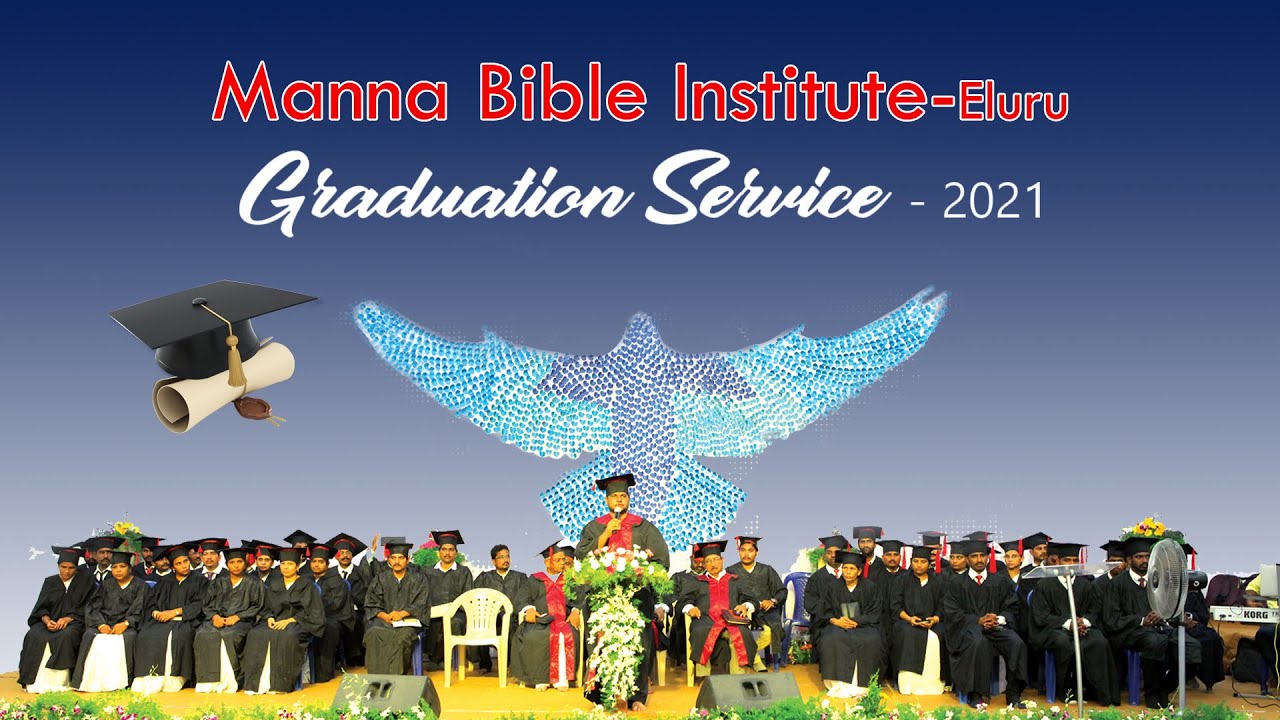 Manna Bible Institute Graduation Service || Manna Church, Eluru || Jyothi Raju || Live || 25-04-2021