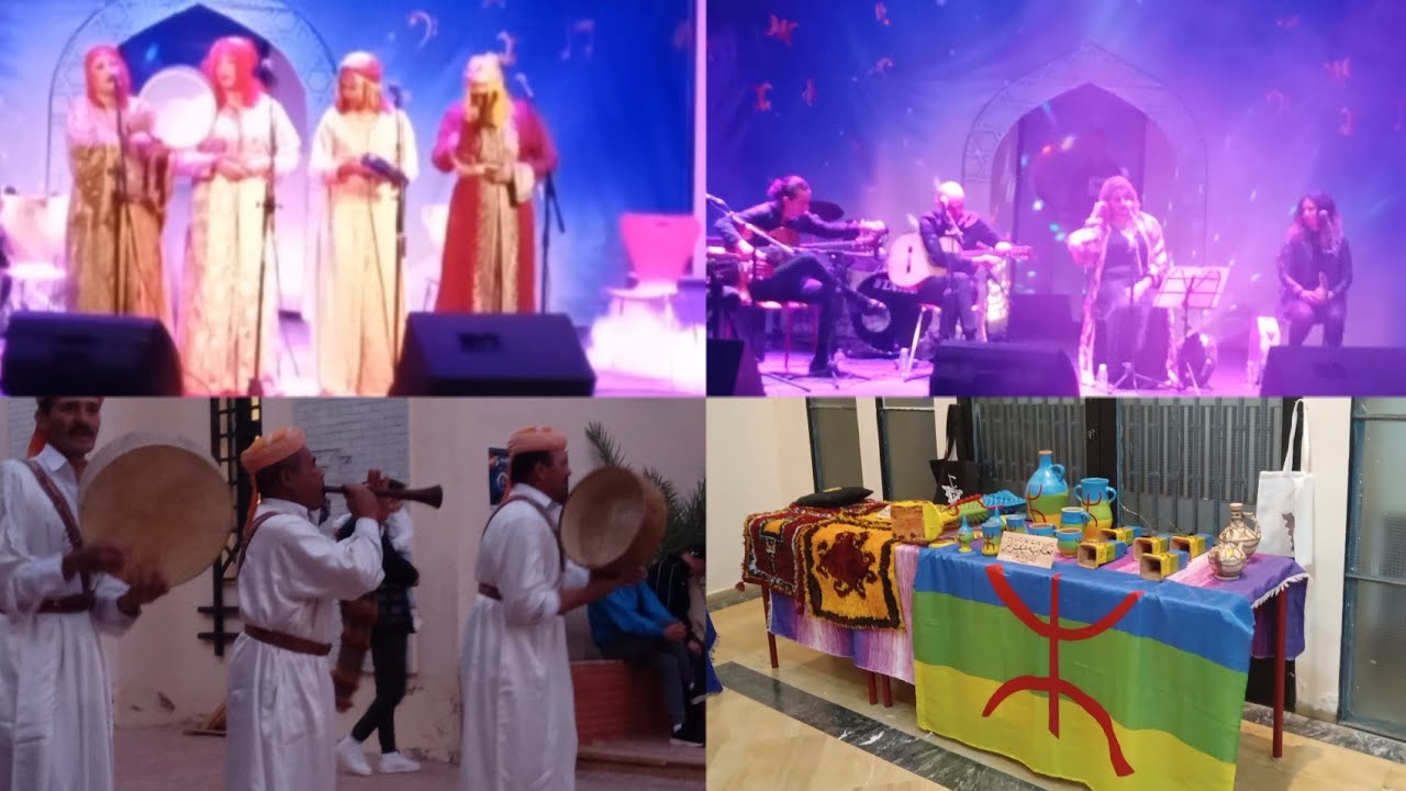 افتتاح مهرجان بويا buya للأغنية النسائية الريفية وتكريم الفنانة فريدة الحسيمية👍👍👍🌹🌹🌹