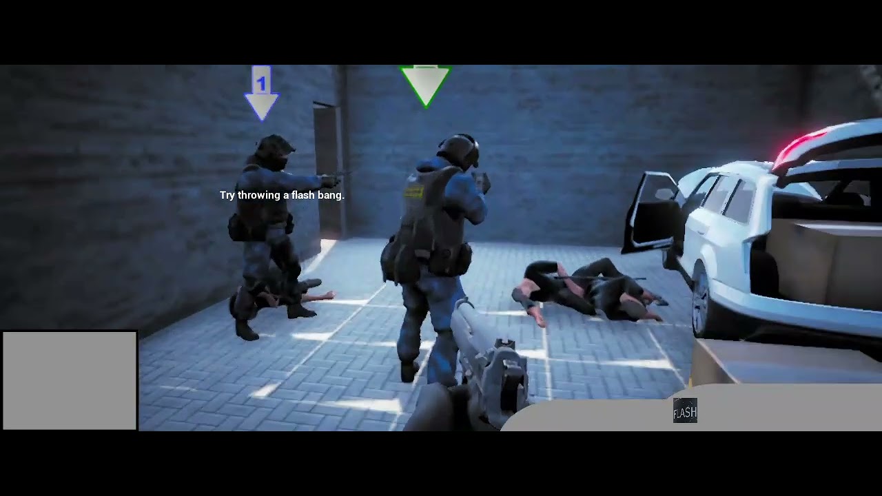 Operation SWAT gameplay. This game was 99 cents on STEAM.