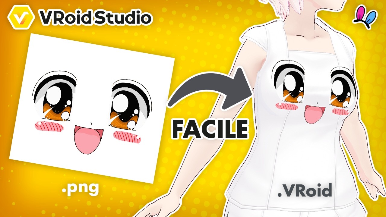 Comment Importer FACILEMENT une Image dans VRoid Studio (Nouveau) - Tutoriel