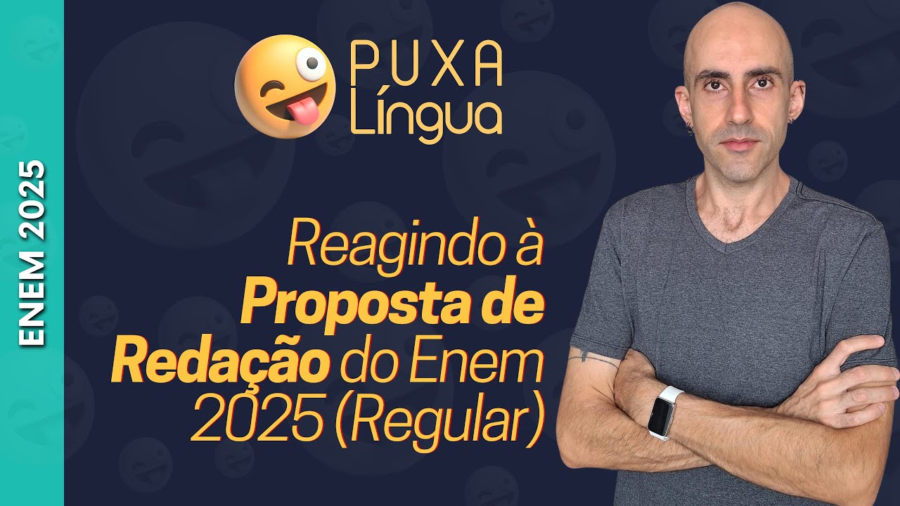 Reagindo à Proposta de Redação do Enem 2025 #react