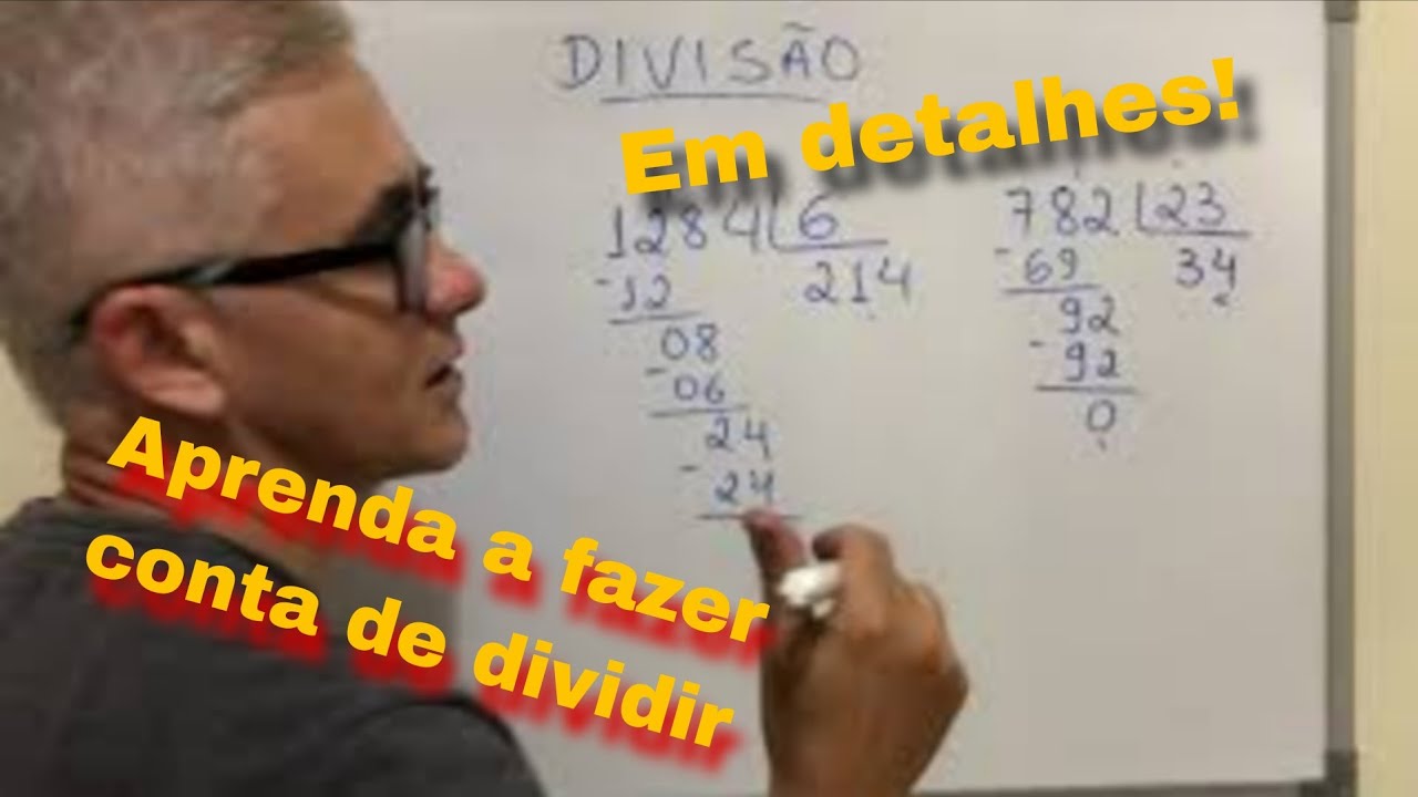 Como fazer conta de divisão, veja como é fácil!!