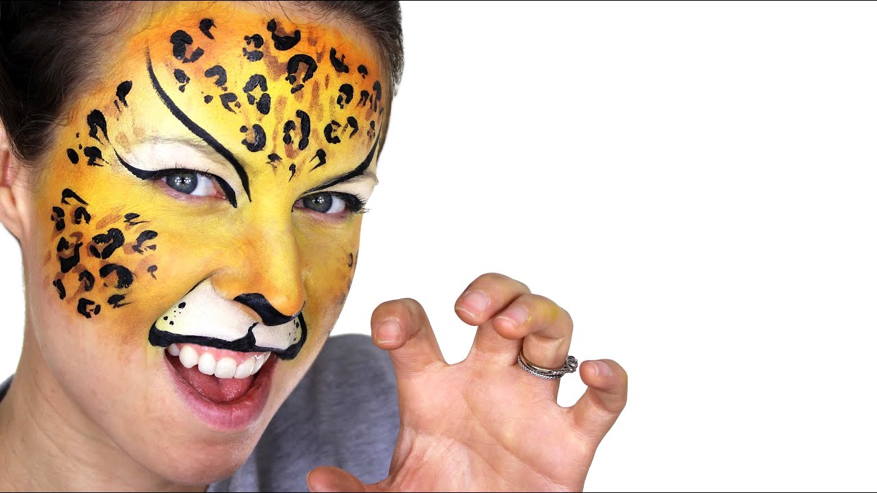 Leopard Face Painting | Ashlea Henson