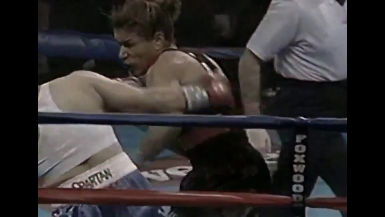 First round KO! Lucia Rijker  best female boxer ever (54-0-0)