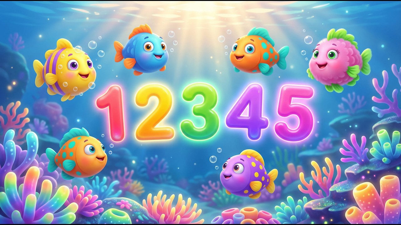 Counting Song for Babies 🔢 Learn Numbers 1 to 10 | Fun Baby Learning Song