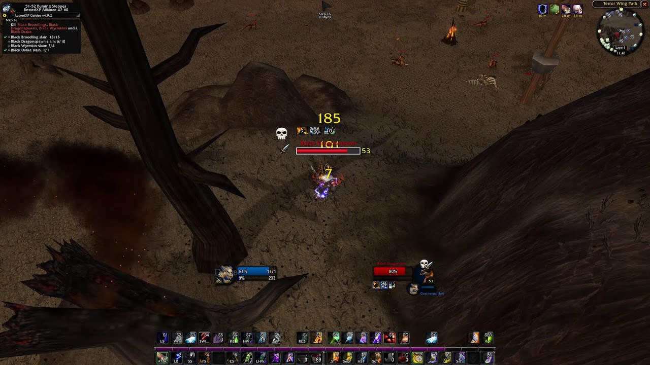 WoW TBC Anniversary: Shaman Leveling [Levels 50 - 51]  (Uncut/No Commentary)