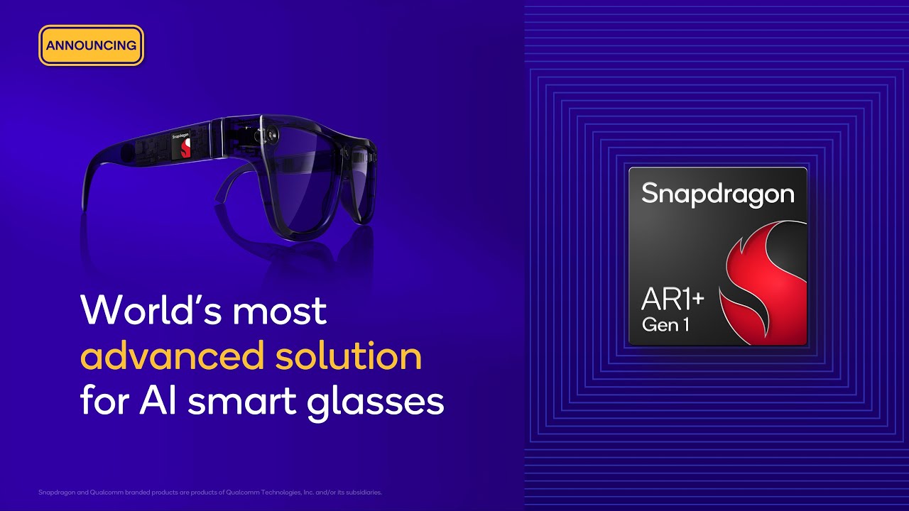 Qualcomm Unveils Game-Changing Smart Glasses Chip: Billion-Parameter Powerhouse