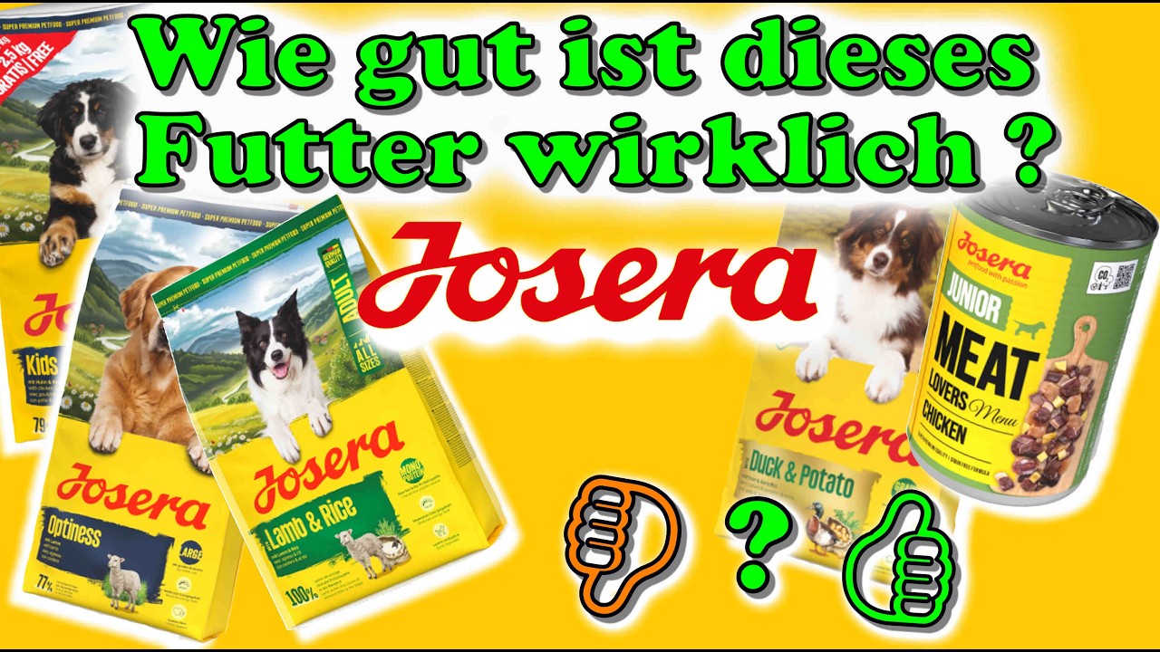Josera Hundefutter - Wie gut ist es wirklich ? / Test Josera Nass- und Trockenfutter  / Teil 2