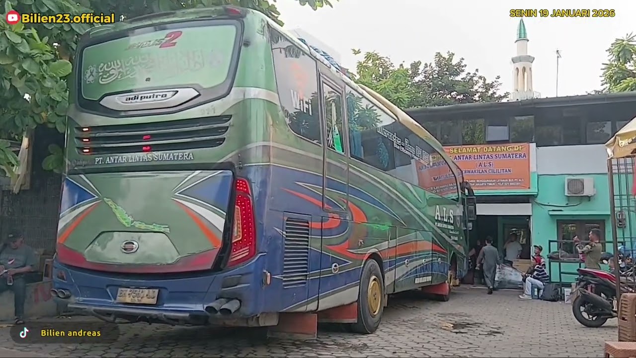 Berangkat Bis Als 224 Dari Loket Als Cililitan Menuju Kota Medan