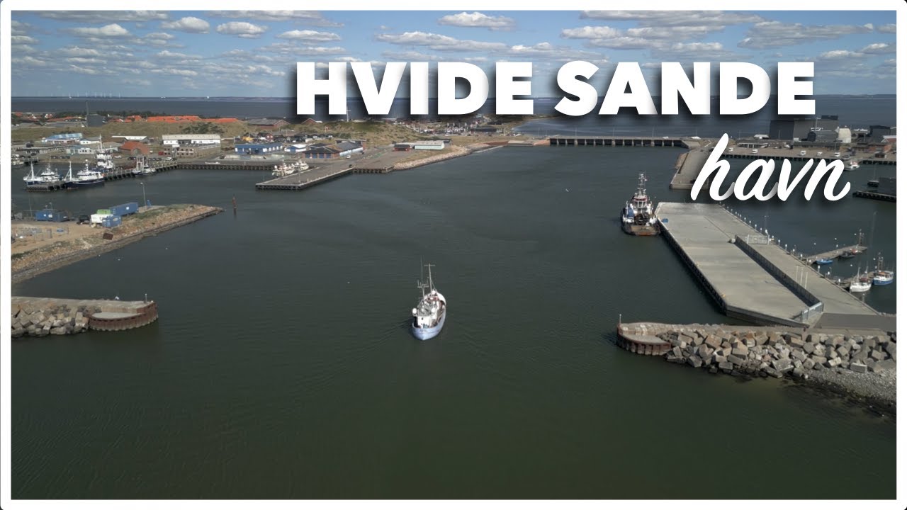 Hvide Sande havn | Sommer 2022 | Nordseeküste Dänemark | up high film | DJI Mini 3 Pro
