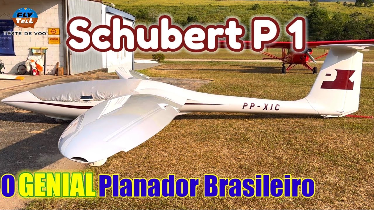 Schubert P1 - O GENIAL Planador Brasileiro