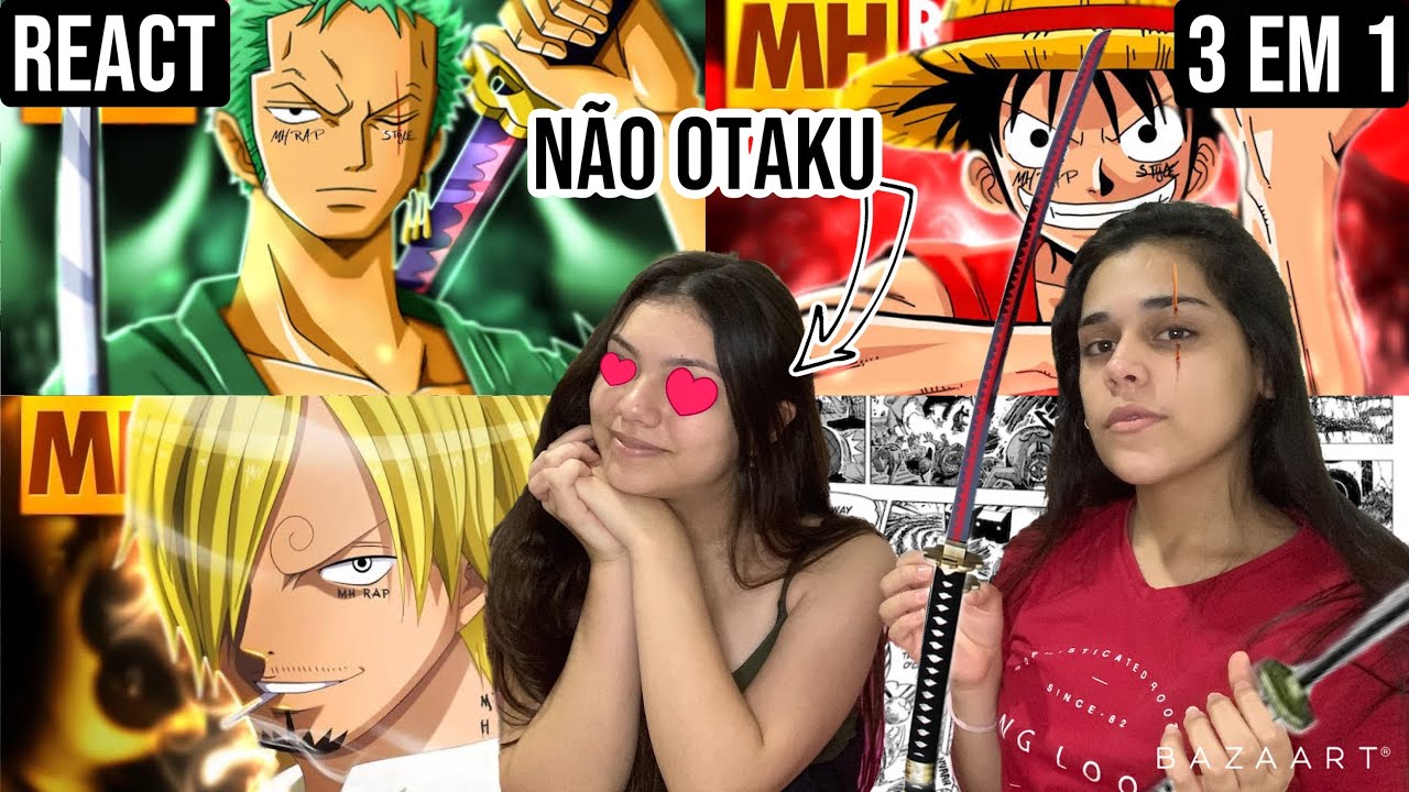 Minha Prima Reagindo Ao | Tipo Zoro | Tipo Luffy | Tipo Sanji