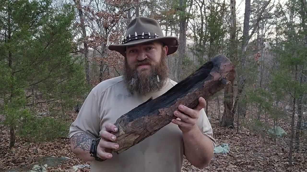 Making a Wooden Bushcraft Container AKA Burn Bowl