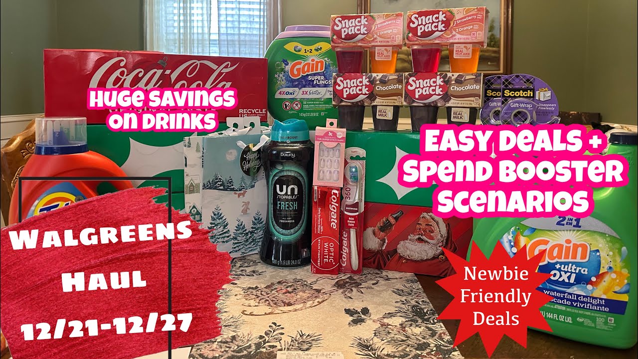 Покупки в Walgreens 21-27 декабря | Подходит для новичков | Накопление бонусов + сценарии увеличе...