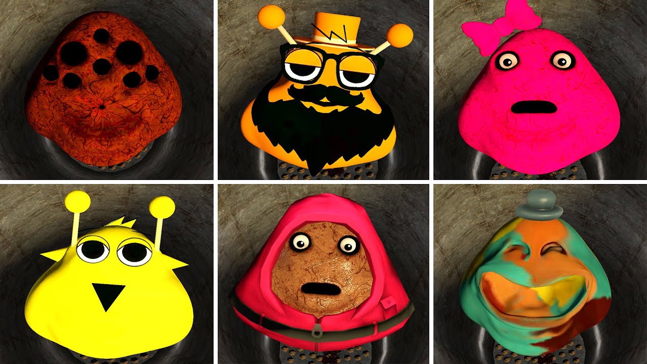 TORTURE ALL 3D POU BOU'S REVENGE FAMILY in Garry's Mod!