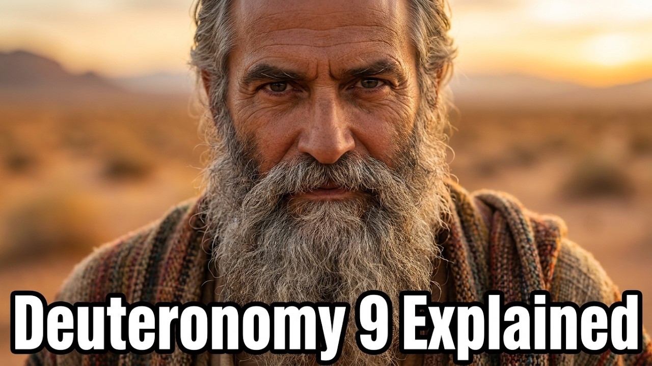 Deuteronomy Chapter 9 Explained (God's Grace vs Human Merit)