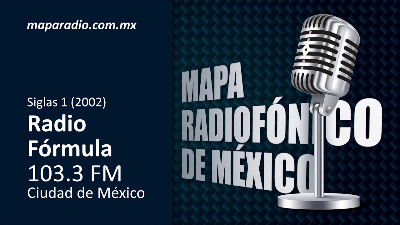 Siglas 1 (2002) |Radio F&oacute;rmula 103.3 FM | Ciudad de M&eacute;xico