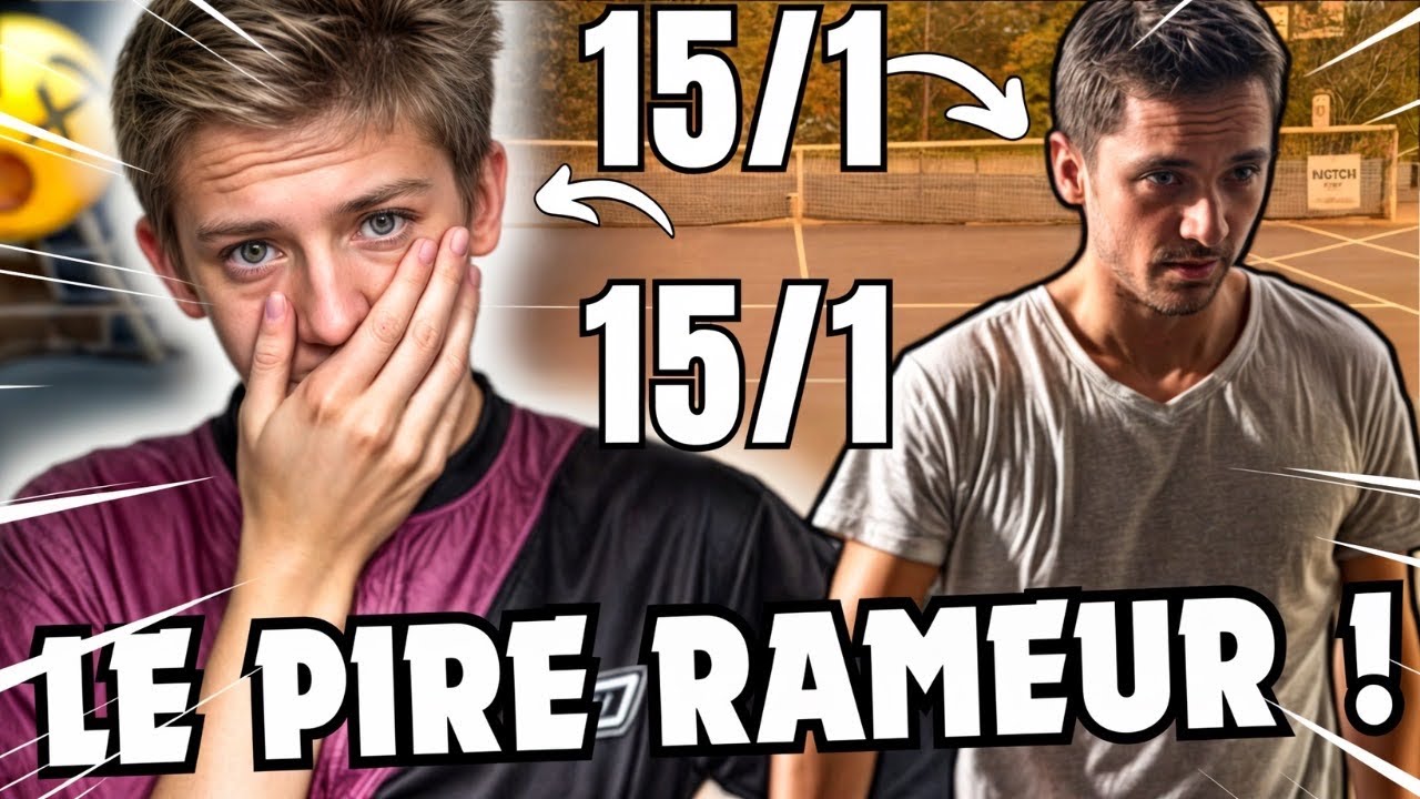 J&rsquo;ENGE*LE MON ADVERSAIRE&hellip; JE CRAQUE UNE FOIS DE PLUS... (J&rsquo;ai p&eacute;t&eacute; un c&acirc;ble) (15/1 VS 15/1)