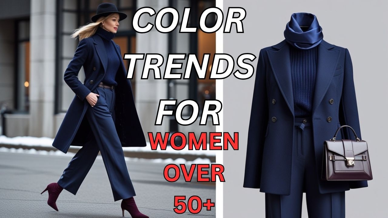 BIGGEST COLOR TREND IDEAS FOR WOMAN OVER 60
