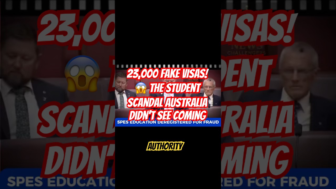23,000 FAKE VISAS! 😱 The Student Scandal Australia Didn’t See Coming 