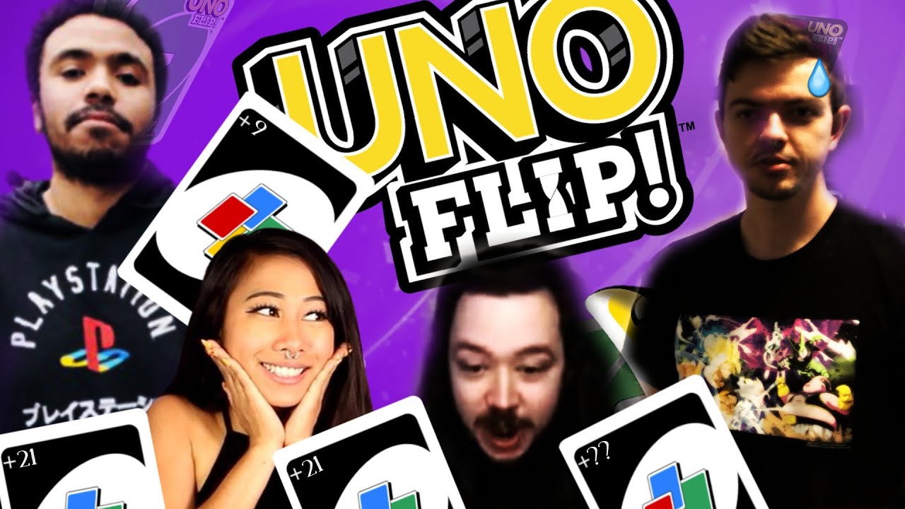 Literally The Best Uno Player In The World!!! Uno Flip w/ Rhymestyle, BBsmols, and HomBKE