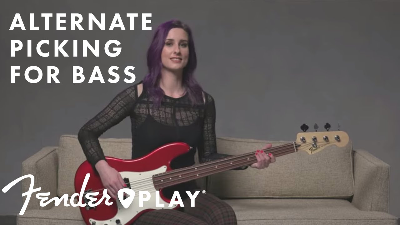 Learn Alternate Picking for Bass | Fender Play | Fender