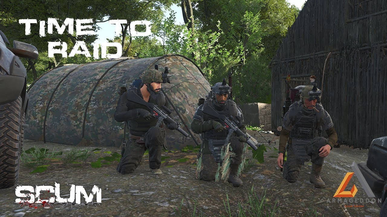 Scum Armageddon Server - Its raid time